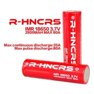 【配件】R-HNCRS 犀牛 紅皮 動力電池 18650/18350