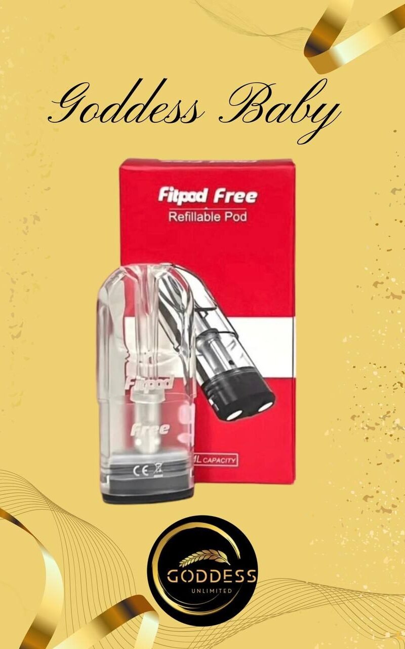 【拋棄式】FITPOD FREE 通用悅克 Relx4-5代透明空倉