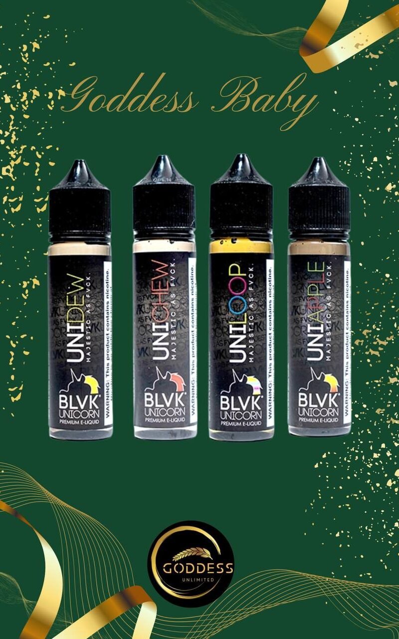 【大煙油】美國 BLVK E-Liquid 獨角獸 6MG