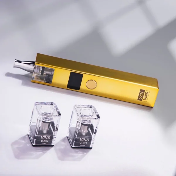 【小煙主機】VINS 24K 小金條 / 18K 小銀磚 注油式主機